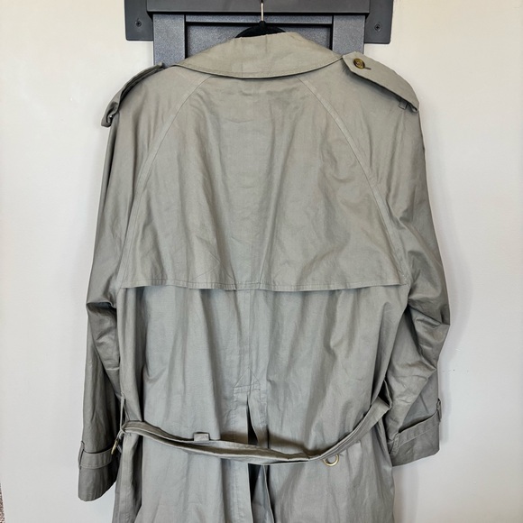 ⛰️ Vintage Men’s Burberry Trench with Wool Liner - size 40 L - Picture 9 of 15